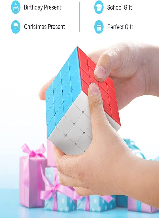 AUTHFORT Original Stickerless 4x4 Magic Cube, Speed Cube 4x4 Fast and Smooth Cube, Christmas Gift for Kids & Adult (Speed Cube 4x4) - Image 4